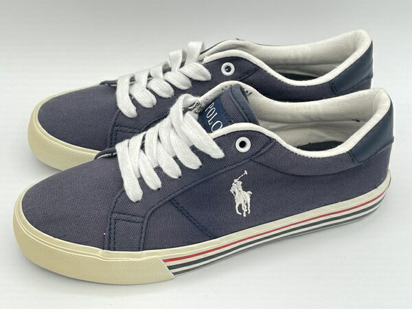 訳あり品 ポロ ラルフローレン エッジウッド 23.5cm US4.0 ネイビー 101546JR 女性用兼子供用 POLO RALPH LAUREN EDGE...