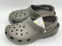 訳あり品 クロックス ケイマン 22.0cm4-6 チョコレート 男性用兼女性用 濃茶 CROCS CAYMAN 並行輸入品 (cr2867)の商品画像