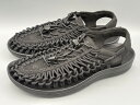 訳あり品 キーン ユニーク 26.5cm US8.5 ブラックxブラック 1014097 男性用 KEEN UNEEK 並行輸入品 (ke185)