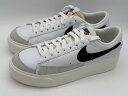 訳あり品 ナイキ スニーカー ブレーザー ロー プラットフォーム 23.0cm ホワイト×ブラック/101 DJ0292 女性用 NIKE (ni114)