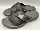 訳あり品 テバ ハリケーン バージ スライド 25.0cm US8.0 ブラック 1136230 男性用 TEVA 並行輸入品 (tv444)