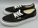 訳あり品 ヴァンズ オーセンティック 24.0cm US7.0 ブラック VN000EE3BLK 男性用兼情勢用 VANS (va0011)