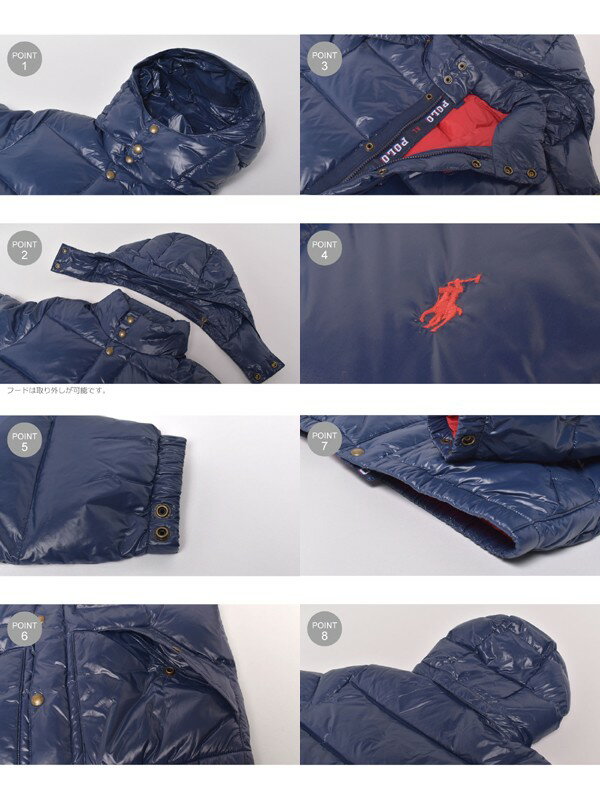 ポロ ラルフローレン NYLON HAWTHORNE OW JKT POLO メンズ レディース POLO RALPH LAUREN 323-795538 男性用兼女性用 ダウンジャケット ネイビー (01-21234160)