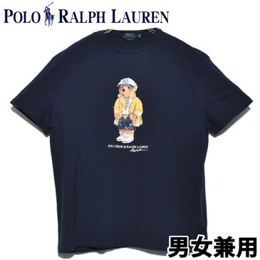 ポロ ラルフローレン ポロベア 半袖Tシャツ 男性用兼女性用 POLO RALPH LAUREN POLOBEAR S/S T-SHIRT 710792906 メンズ レディース 半袖Tシャツ ネイビー (01-21230646)