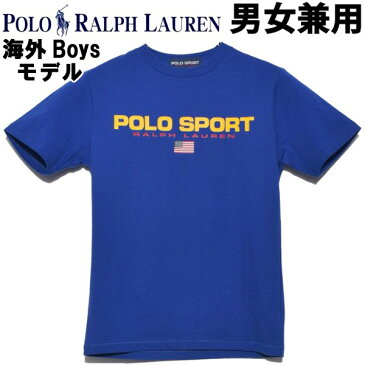 ポロ ラルフローレン ポロ スポーツ コットンジャージ 男性用兼女性用 POLO RALPH LAUREN POLO SPORT COTTON JERSEY 323-795487 メンズ レディース 半袖Tシャツ ブルー (01-21234558)