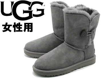 UGG アグ ベイリーボタン II 女性用 BAILEY BUTTON II 1016226 レディース ムートンブーツ グレー (01-12623737)