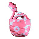 MARIMEKKO }bR 91643 380 V_[ Daily Pillow Unikko Bag PINK/sNxBEIGE/x[W(380)