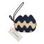 MARIMEKKO マリメッコ 91646 510 ブランケット Lokki Pouch Small Bag DARK BLUE/ダークブルー×OFF WHITE/オフホワイト(510)