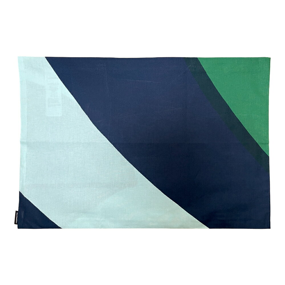 MARIMEKKO マリメッコ 72321 650 クッションカバー Savanni Cushion Cover DARK BLUE/ダークブルーxGREEN/グリーン(650)