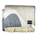 マリメッコ ブランケット MARIMEKKO マリメッコ 72322 158 ストール Kevatkiuru Blanket DARK BLUE/ダークブルーxBEIGE/ベージュ(158)