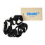 MARIMEKKO マリメッコ 91834 898 シュシュ Vinja Mini Unikko Scrunchie BLACK/ブラックxWHITE/ホワイト(898)