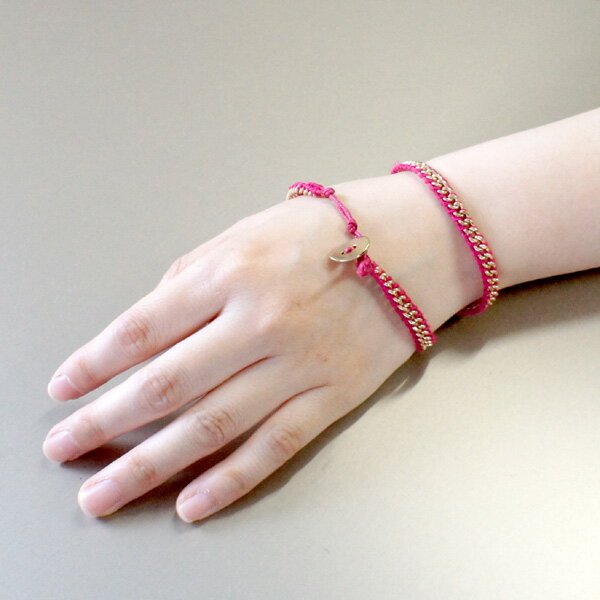 チェーンコードブレスレッド(4色) ゆうパケ対応