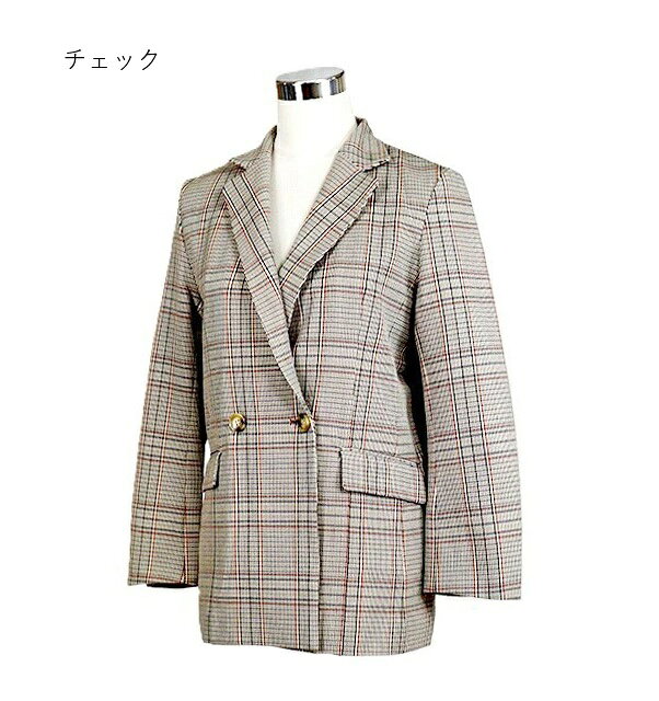 楽天市場】テーラードジャケット チェック（カラーベージュ