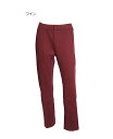 <日本製>毛玉になりにくいウール入り ストレートパンツ 選べる股下65/70cm(M L LL 3L 4L 5L)ワイン・ターコイズ 2色【秋冬】
