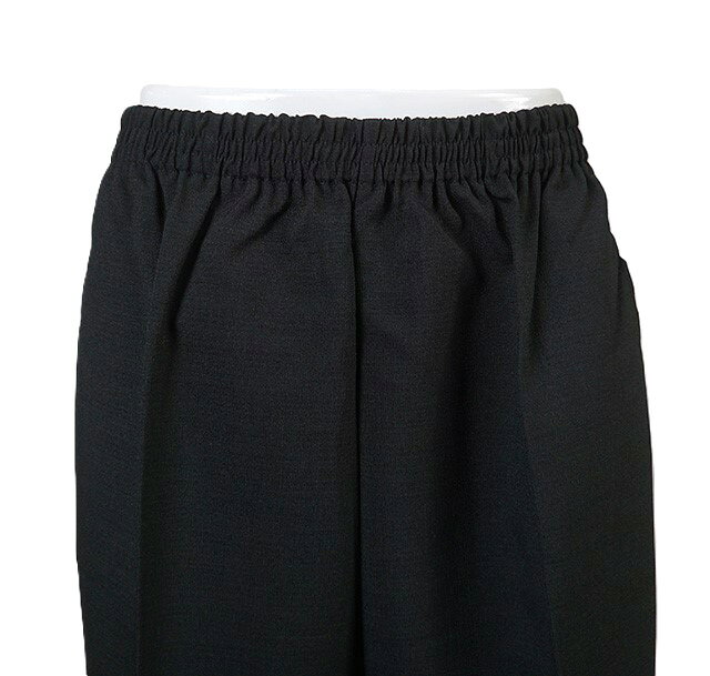 ＜日本製＞大きいサイズ さらっと涼やかラクラクパンツ シニア 婦人服 股下53cm/58cm（4L）ブラック ベージュ系チェック グレー系チェック 3色 style-cafe-10069151 Style Cafe サンプル画像3