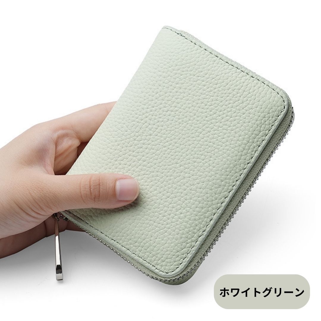 【本革・高コスパ・ソフト素材】 [STYLIVA] 本革 財布 コンパクト コインケース カラフル パステルカラ..