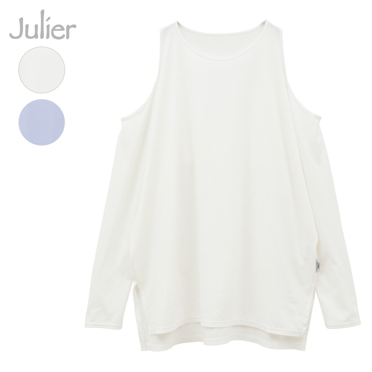 Julier ジュリエ 優木まおみ コラボ ヨガウェア トップス ライトプライム デザインプルオーバー B1943JUB033 2024AW 長袖 スポーツウェア レディース かわいい おしゃれ ヨガ ホットヨガ ピラティス エコ素材 吸水速乾 ストレッチ UVカット 送料無料 あす楽