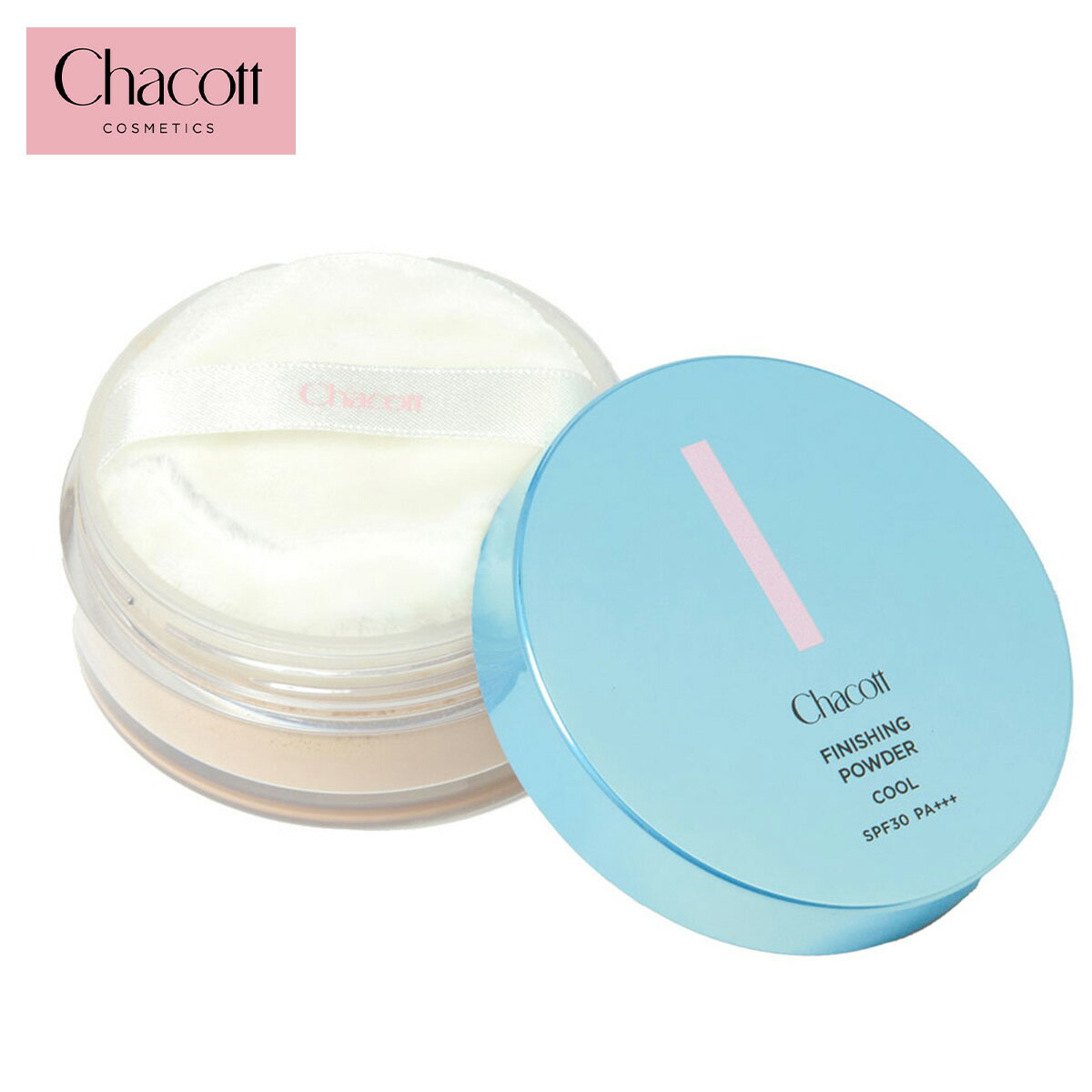 [2026SS] Chacott COSMETICS 챠콧 코스메틱스 피니싱 UV 파우더 쿨 505615-0791-68 화장품 페이스 파우더 베이지 투명감 톤 업 UV 컷 SPF 30 PA +++ 청량 느낌 비 케미