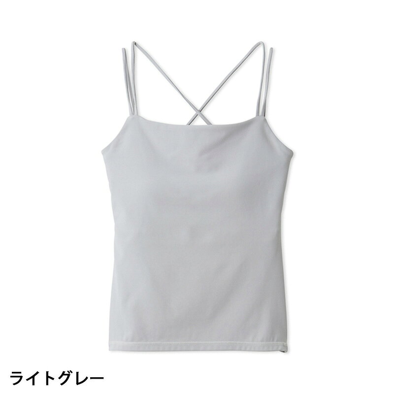 【セール 30％OFF】エミ emmi ヨガ ヨガウェア トップス サステナレッチキャミソール 14WCT252206 カップ付き キャミソール スポーツウェア ホットヨガ レディース おしゃれ かわいい 吸水速乾 接触冷感 UVカット 水陸両用 エコ素材 サステナレッチ ストレッチ 送料無料 style-depot-10007986 スタイルデポ サンプル画像3