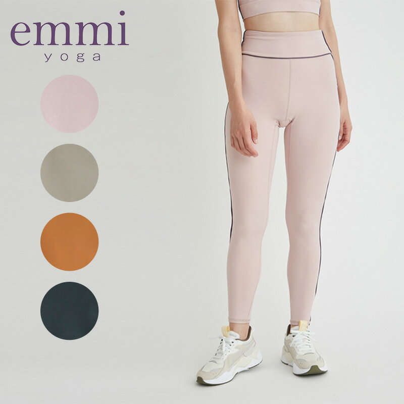 エミ ヨガ emmi yoga ヨガウェア レギンス サスティナレッチ・レギンス 2024SS 14WCP241208 10分丈 ハイウエスト スポーツウェア ホットヨガ ピラティス レディース おしゃれ 吸水速乾 ポケッ…