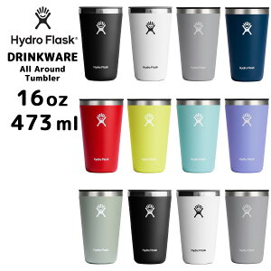 【2023AW新色】【正規品】ハイドロフラスク　オールアラウンドタンブラードリンクウエア 16oz 473ml [89011700] HydroFlask 保温 保冷 ステンレスボトル 保温ポット 保温機能あり 保冷機能あり 蓋付き スポーツ プレゼント BBQ マイボトル 魔法瓶 ギフト 送料無料◇◇