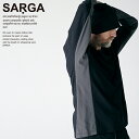 SARGA サルガ ヨガウェア トップス LONG SLEEVE-T JT02 2022SS 春夏 長袖 ロングT ロングスリーブT メンズヨガウェア スポーツウェア メンズ ユニセックス オシャレ アウトドア ヨガ 綿100％ 送料無料 あす楽