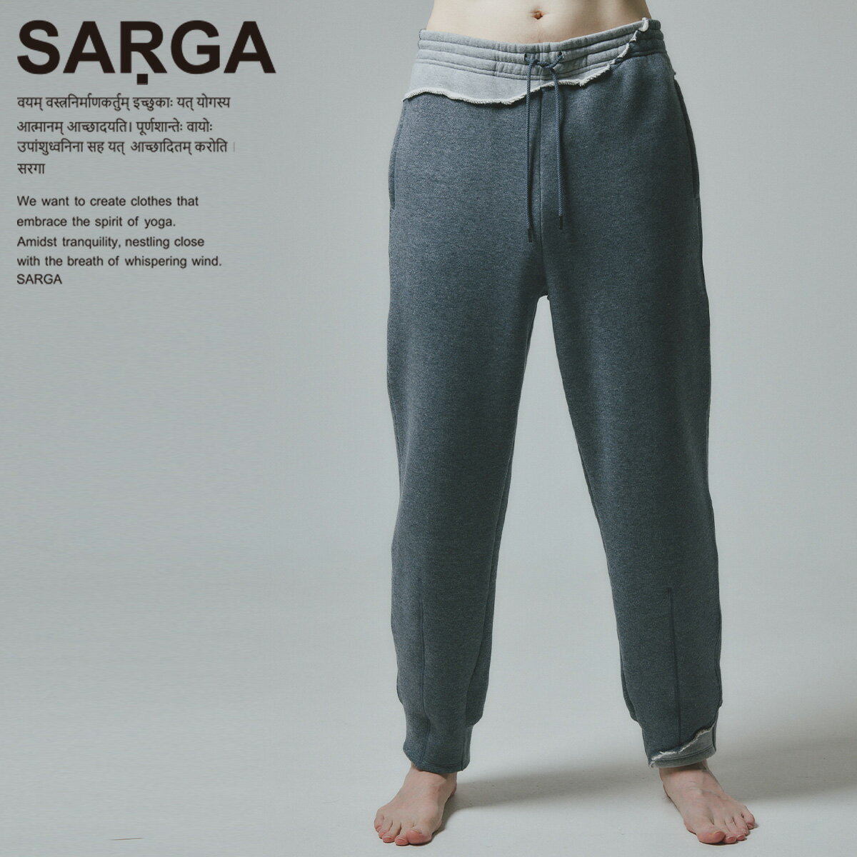 SARGA TK KEFA Kpc Y JbgIt XEFbgpc CUT OFF SWEAT PANTS JP39 2023AW H ~ 10 XEFbg YKEFA X|[cEFA jZbNX  AEghA K 100% Xgb`    