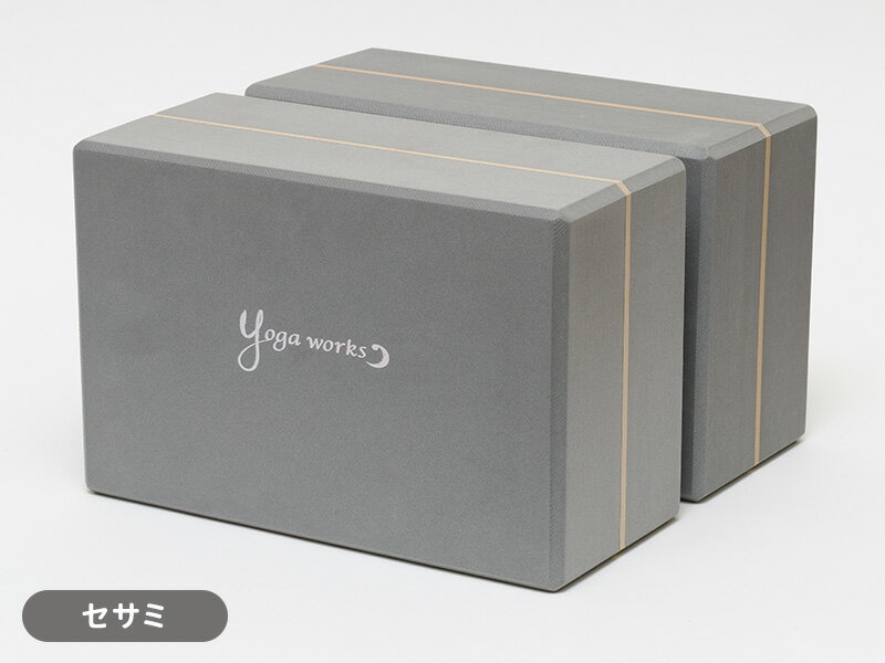ヨガワークス ヨガブロックB 2個セット 送料無料 yogaworks【ヨガワークス ブロック プロップス ポーズ補助】格安セール情報　楽天　通販