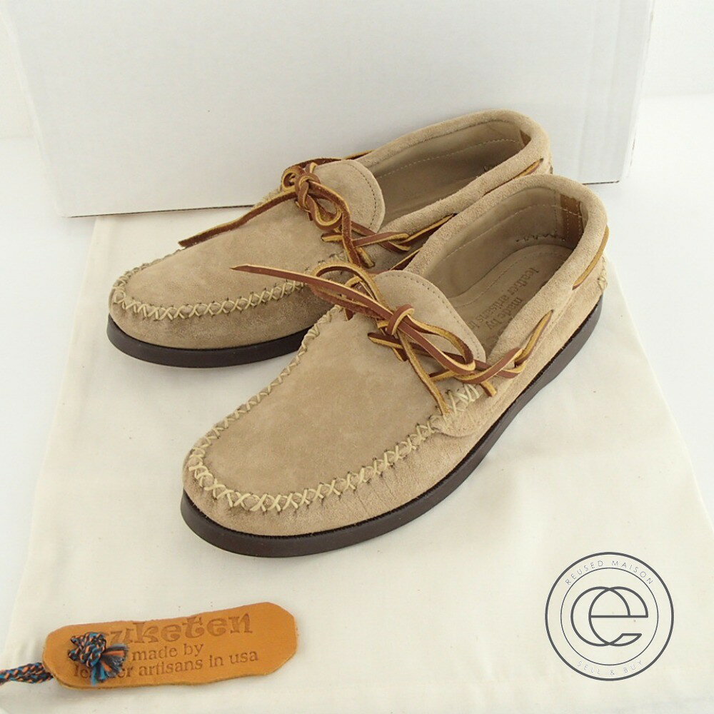 【YUKETENユケテン】 00700XM Canoe Mocカヌーモック スエード モカシン シューズ8D シューズ メンズ 【中古】 【YUKETENユケテン】 00700XM Canoe Mocカヌーモック スエード モカシン シューズ8D シューズ メンズ 【中古】