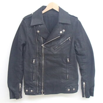 Balmain バルマン 定価 28万800円 オンライン 15aw 黒 コーティング加工 バイカーダブル ライダースジャケットm ジャケット メンズ ブランドリサイクル エコスタイル Balmain バルマン 定価 28万800円 オンライン 15aw 黒 コーティング加工 バイカーダブル ライダースジャケットm ジャケット メンズ ブランドリサイクル エコスタイル