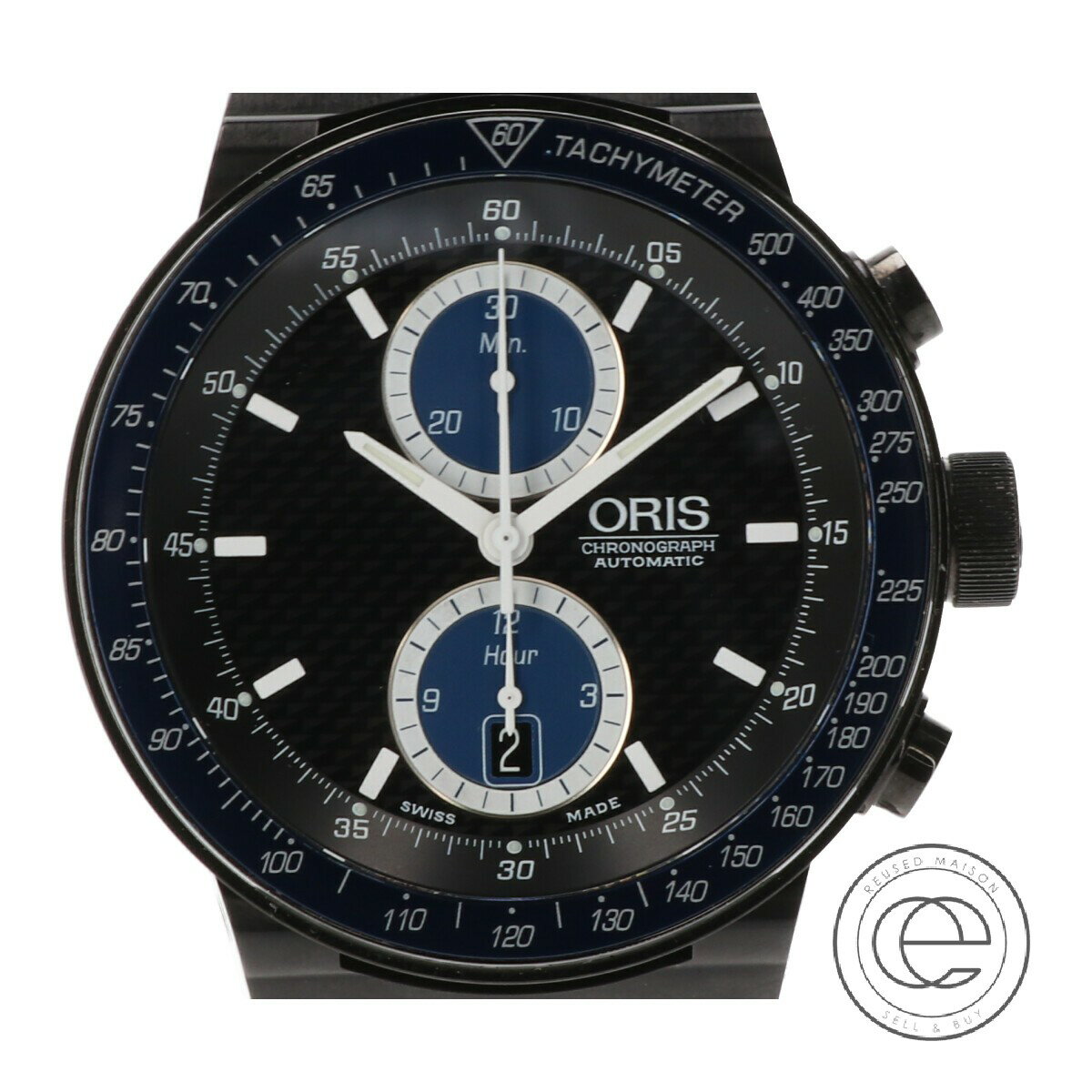 ORIS オリス Ref.673-7563-4754RS Williams F1 Team Chro ...