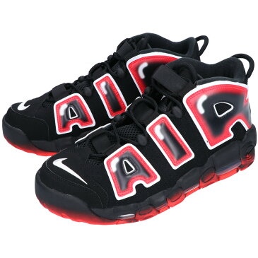 NIKE ナイキ CJ6129-001 AIR MORE UPTEMPO 96 エアモアアップテンポ96 スニーカー 28cm BLACK/WHITE-LASER CRIMSON メンズ【中古】