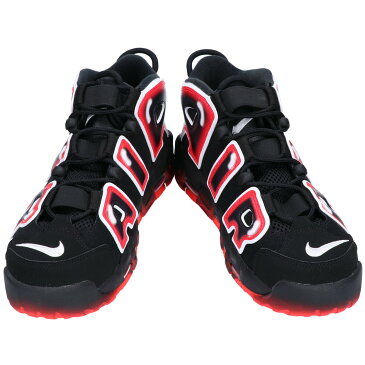 NIKE ナイキ CJ6129-001 AIR MORE UPTEMPO 96 エアモアアップテンポ96 スニーカー 28cm BLACK/WHITE-LASER CRIMSON メンズ【中古】