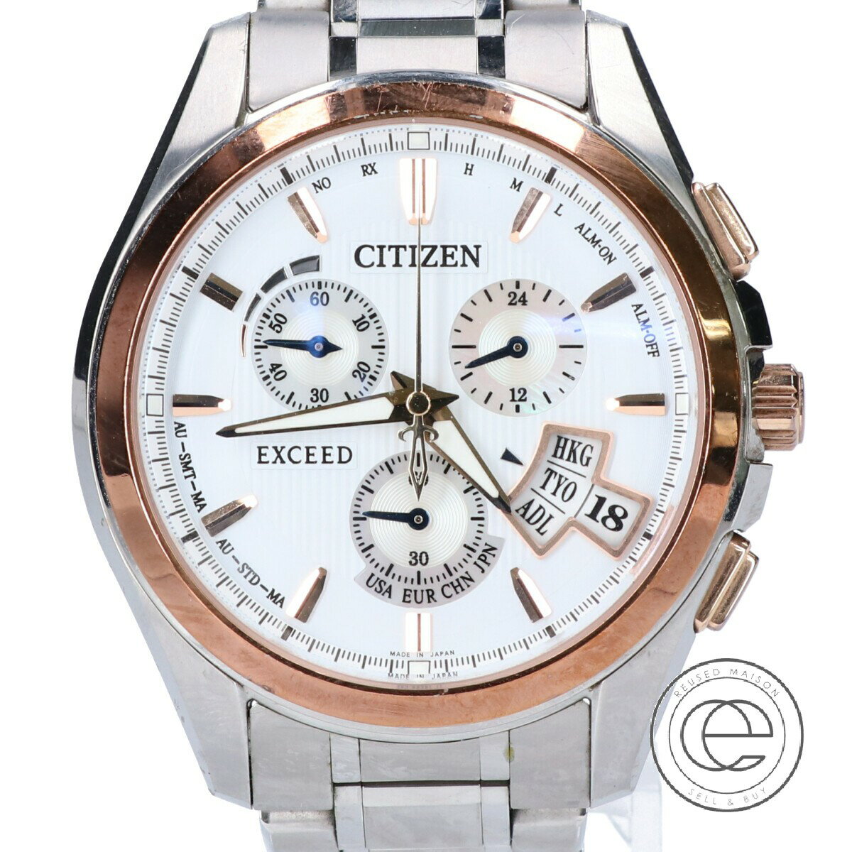 CITIZEN シチズン EBS74-5102 EXCEEDエクシード ダイレクトフライトモデル チ ...