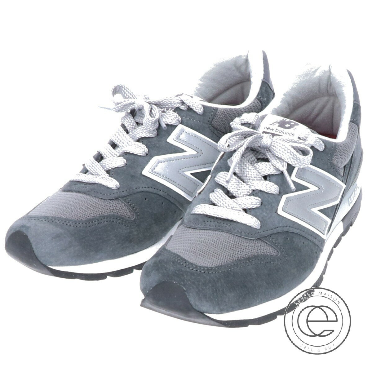 【楽天市場】NEW BALANCE ニューバランス M996CGY ピンバッジ付 MADE IN USA スエードスニーカー 26.5cm