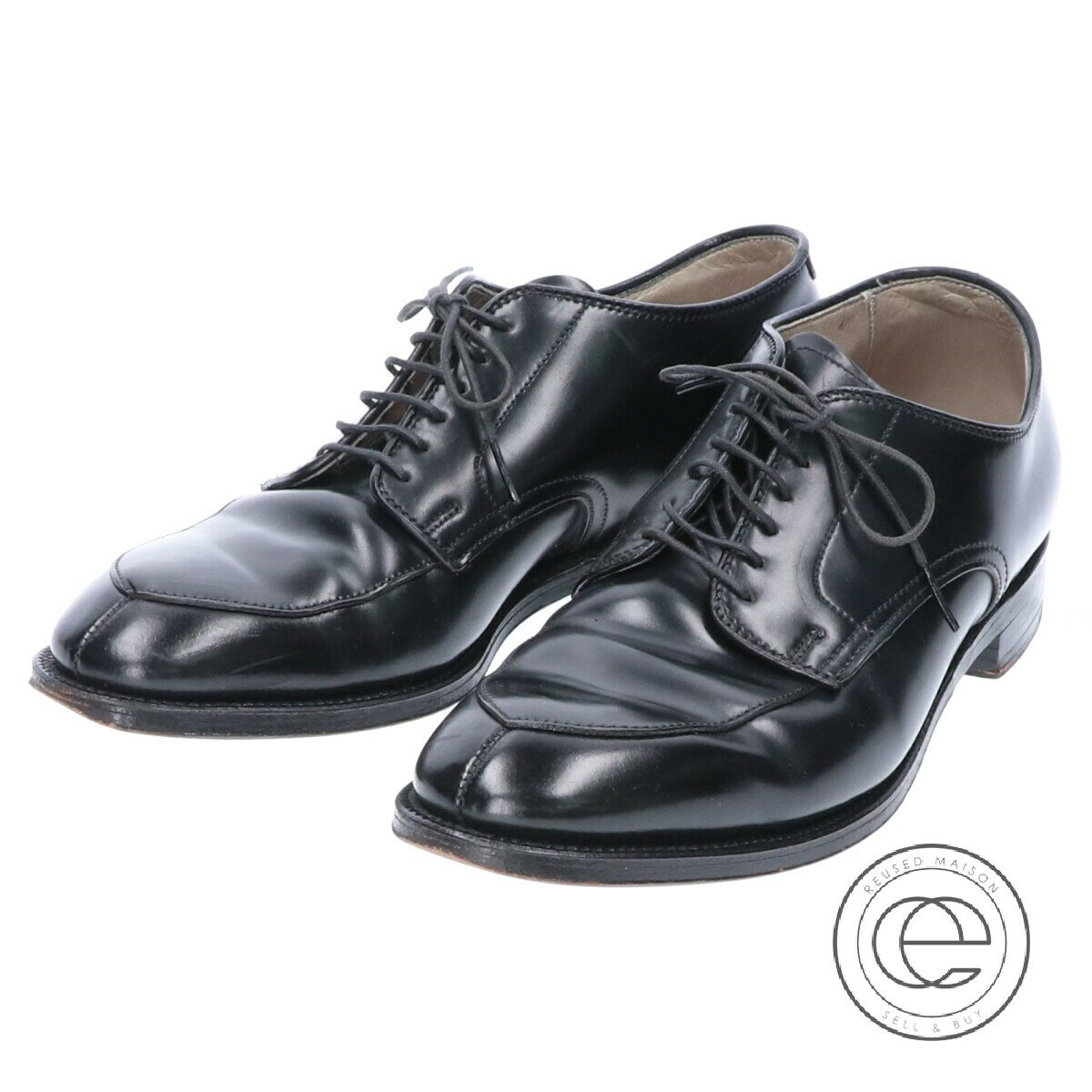 Alden オールデン United Arrowsユナイテッドアローズ別注 5433 コードバン United Vチップシューズ 8d メンズ靴 ブラック 5433 メンズ 中古 ブランドリサイクル エコスタイル