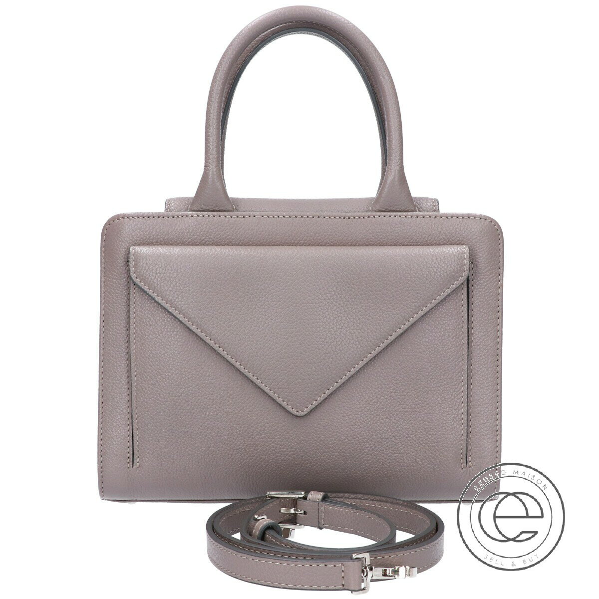 MORABITO モラビト MIRABELLEミラベル カーフレザー 2WAY ショルダーバッグ/ ハンドバッグ シンダー レディース 【中古】のサムネイル