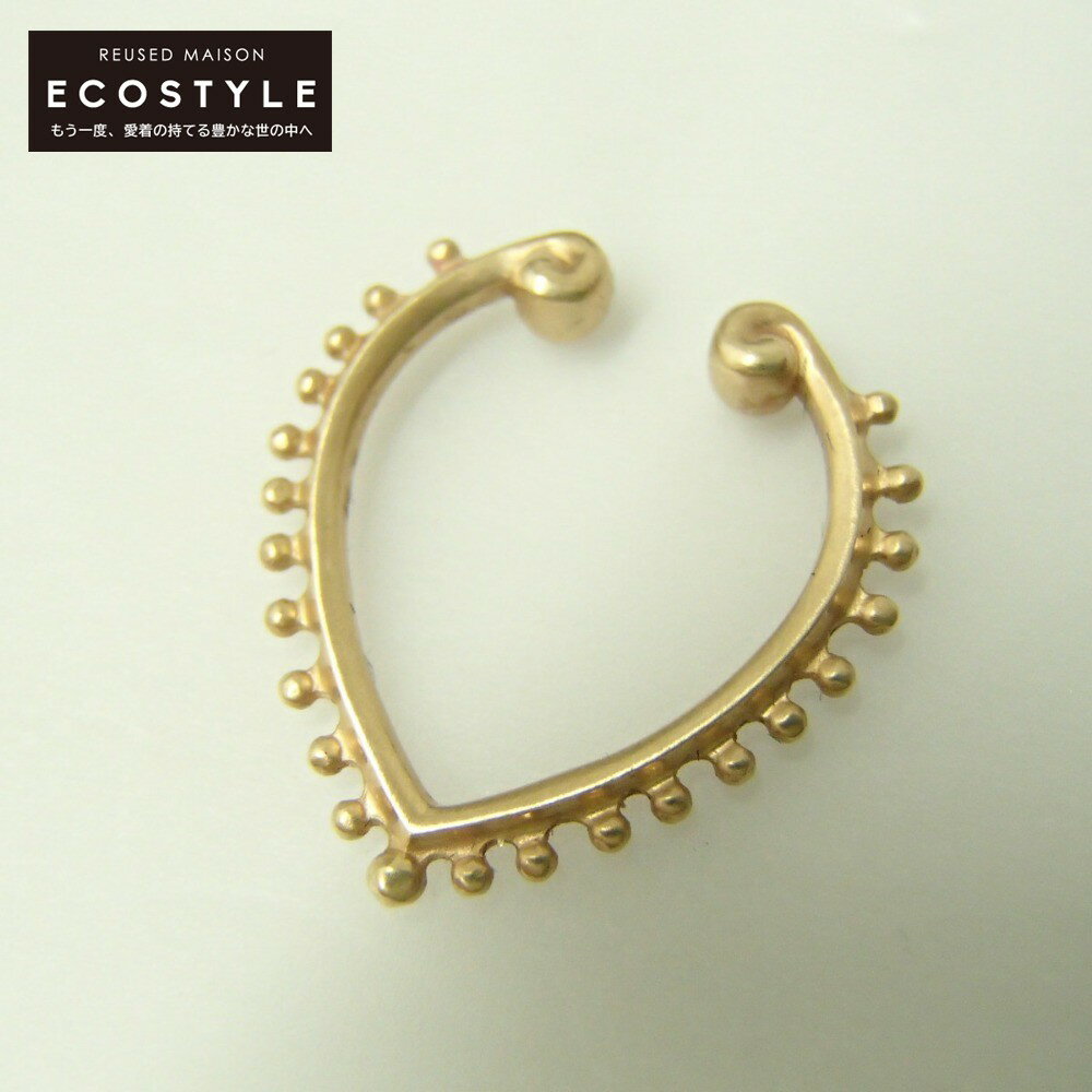 Hirotaka ヒロタカ MG03KMF Mughal Ear Cuff ムガール イヤーカフ K10 イエローゴールド レディース 【中古】のサムネイル