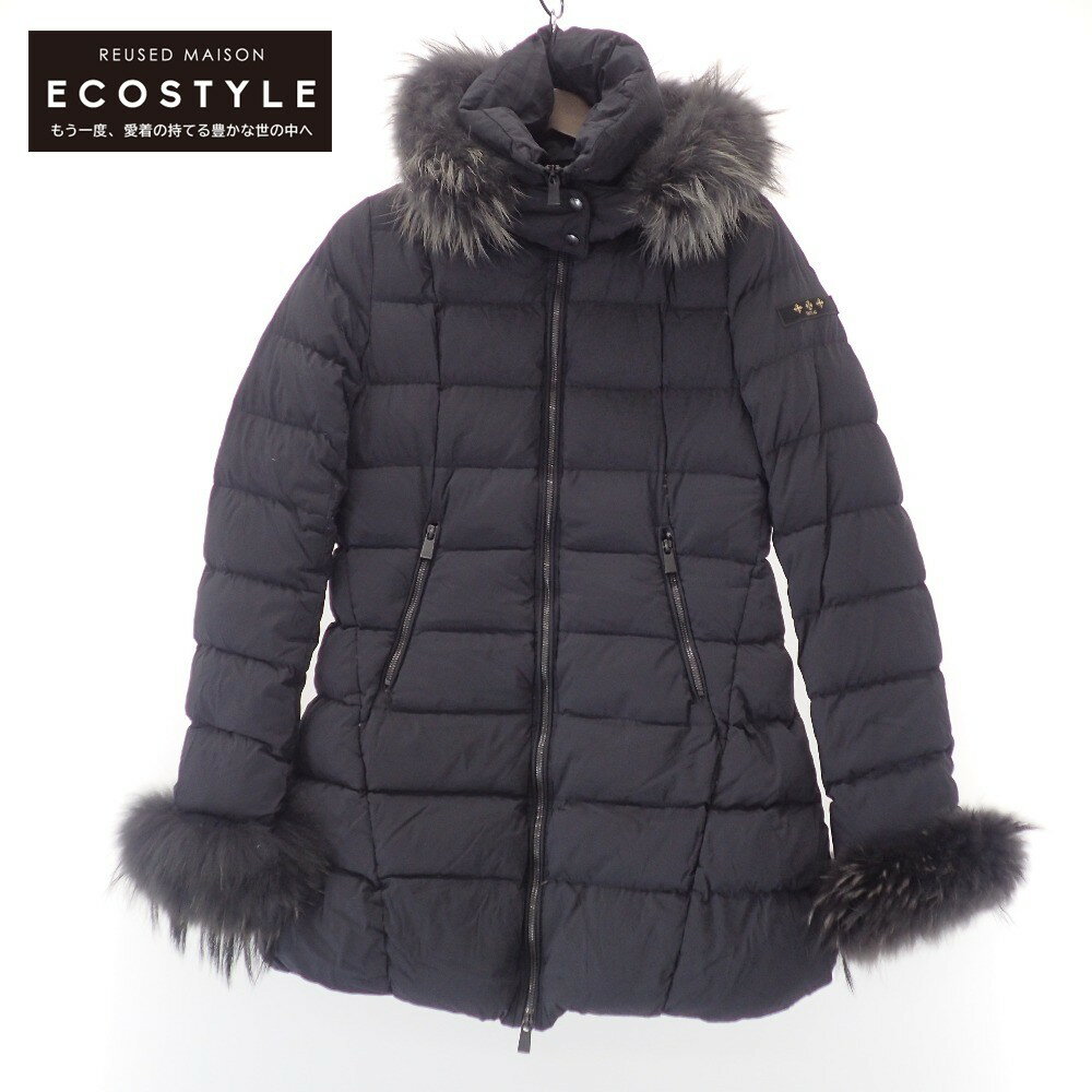 TATRAS タトラス NOLLEY'Sノーリーズ別注【国内正規】LTA7NO4298 RITA ファー/フード付 ダウン コート 02 ネイビー レディース 【中古】のサムネイル