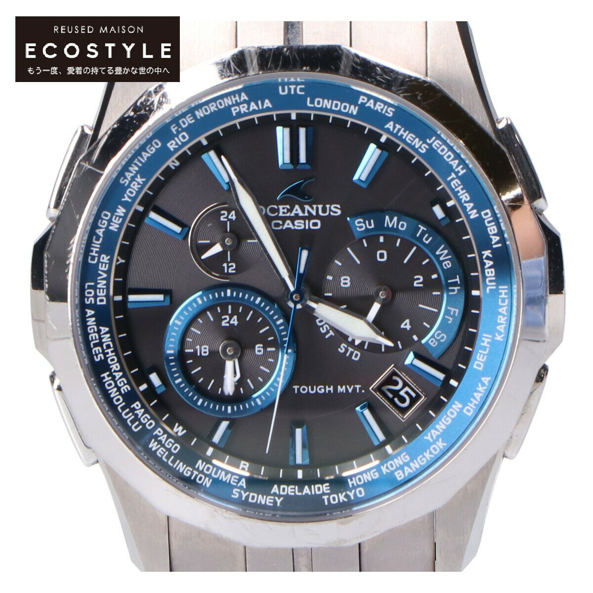 CASIO カシオ OCW-S1400-1AJF OCEANUS Manta オシアナス マンタ マ ...