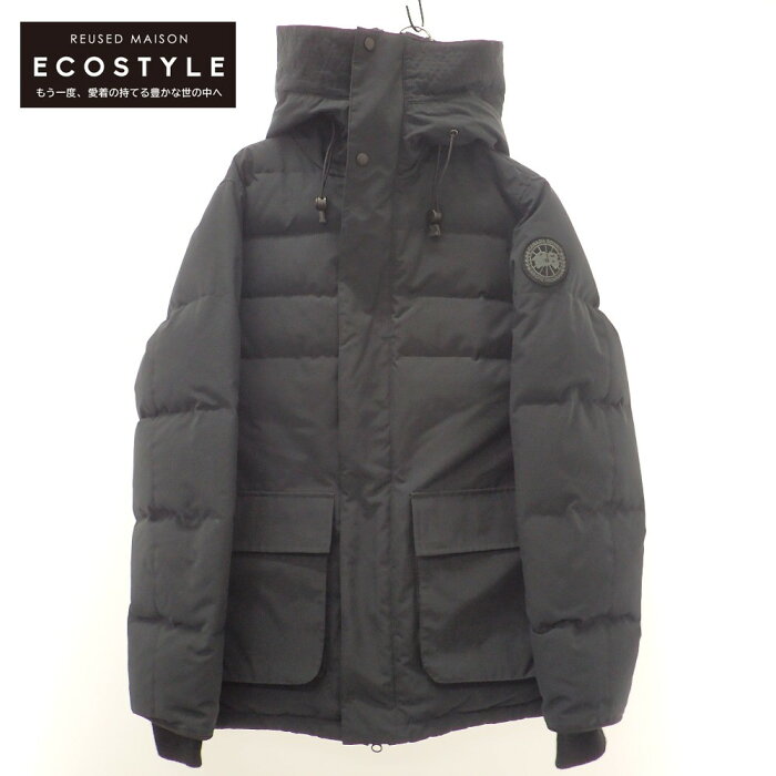 CANADA GOOSE カナダグース 【国内正規】3031MB WEDGEMOUNT PARKA BLACK LABEL ブラックディスク ウェッジマウント パーカー ダウン ジャケット M/M ネイビー メンズ 【中古】