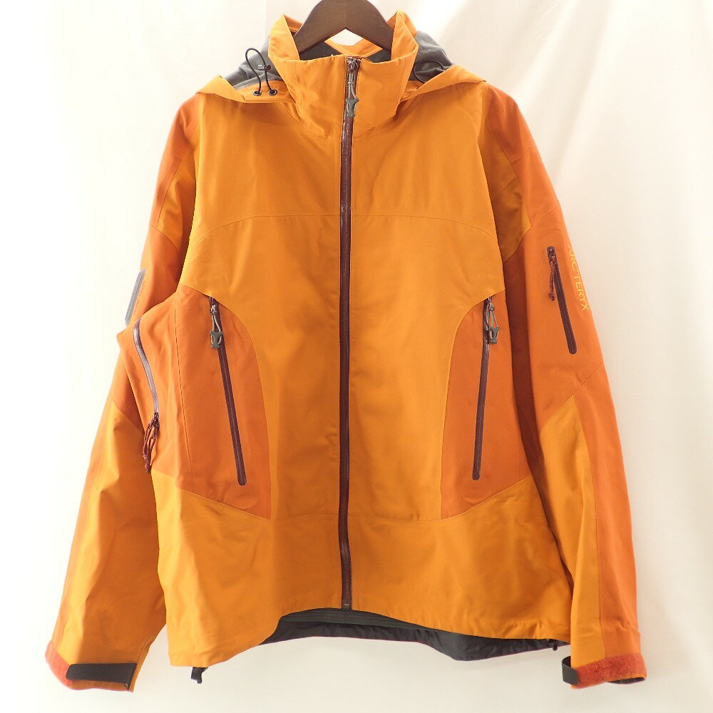 ARC'TERYX アークテリクス GORE-TEXゴアテックス SIDEWINDER SV JACKET COPPER マウンテンパーカー ジャケット M オレンジ メンズ 【中古】