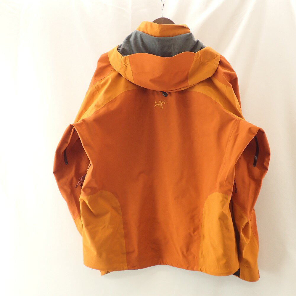 ARC'TERYX アークテリクス GORE-TEXゴアテックス SIDEWINDER SV JACKET COPPER マウンテンパーカー ジャケット M オレンジ メンズ 【中古】