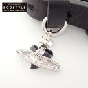 Vivienne Westwood ヴィヴィアンウエストウッド 【美品】DIAMANTE HEART CHOKER レザー チョーカー（首飾り） ブラック レディース 【中古】