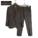 Sartorial Outfit サルトリアルアウトフィット ブラウン ウール・シルク スーツ スーツ 46 ブラウン メンズ 【中古】