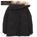 CANADA GOOSE カナダグース 2300JL ブラック シャーロットパーカー ジャケット S ...