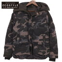 CANADA GOOSE カナダグース 3804MB カモフラ マクミランパーカー ダウンジャケット ジャケット XS ブラック／グレー メンズ 