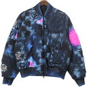 LOUIS VUITTON CBg yi/K/21AWzHLB05EDR2 Solt Print Bomber \g vg {o[ WPbg 44 lCr[ Y yÁz