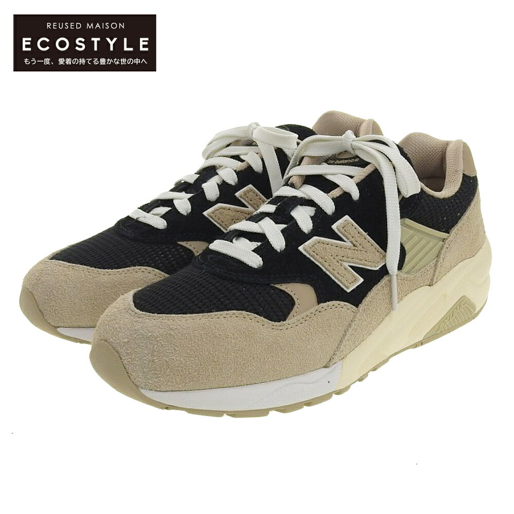 NEW BALANCE ニューバランス 新品同様 New Balance ニューバランス × サボタージュ ローカット スニーカー シューズ メンズ ベージュ ブラック 27cm シューズ 27 ベージュ/ブラック メンズ 