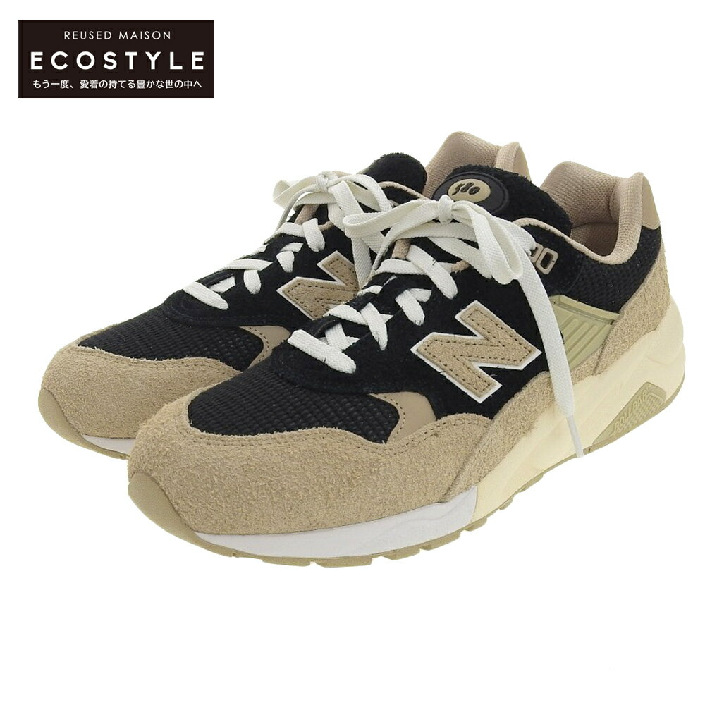 NEW BALANCE ニューバランス 新品同様 New Balance ニューバランス × サボタージュ ローカット スニーカー シューズ メンズ ベージュ ブラック 28.5cm シューズ 28.5 ベージュ/ブラック メンズ 